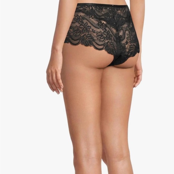 Intimately Free People Last Dance Lace Brief Sz L Black - Picture 2 of 6
